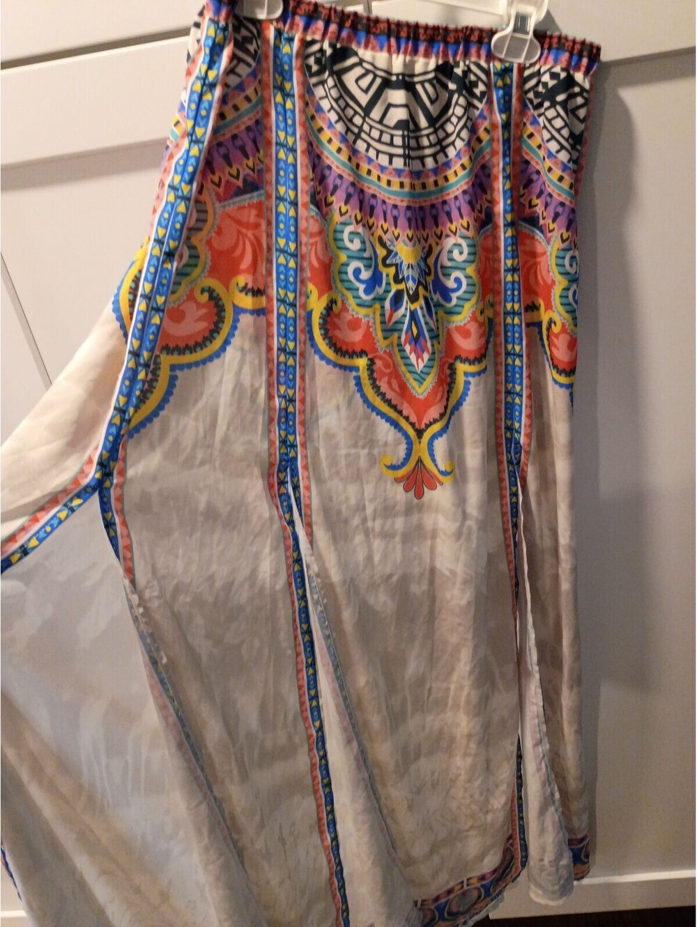 Flying Tomato Women's Printed Maxi Skirt Size Small